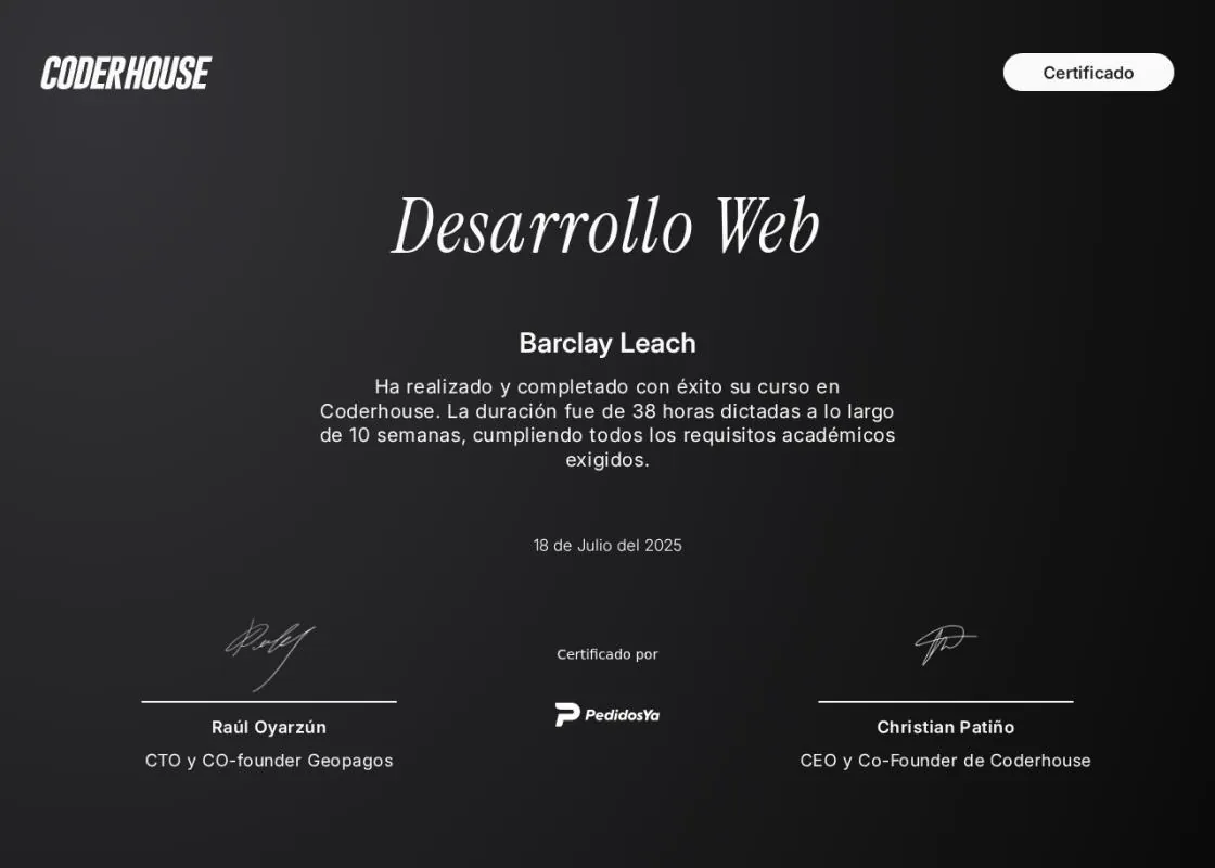 Desarrollo Web